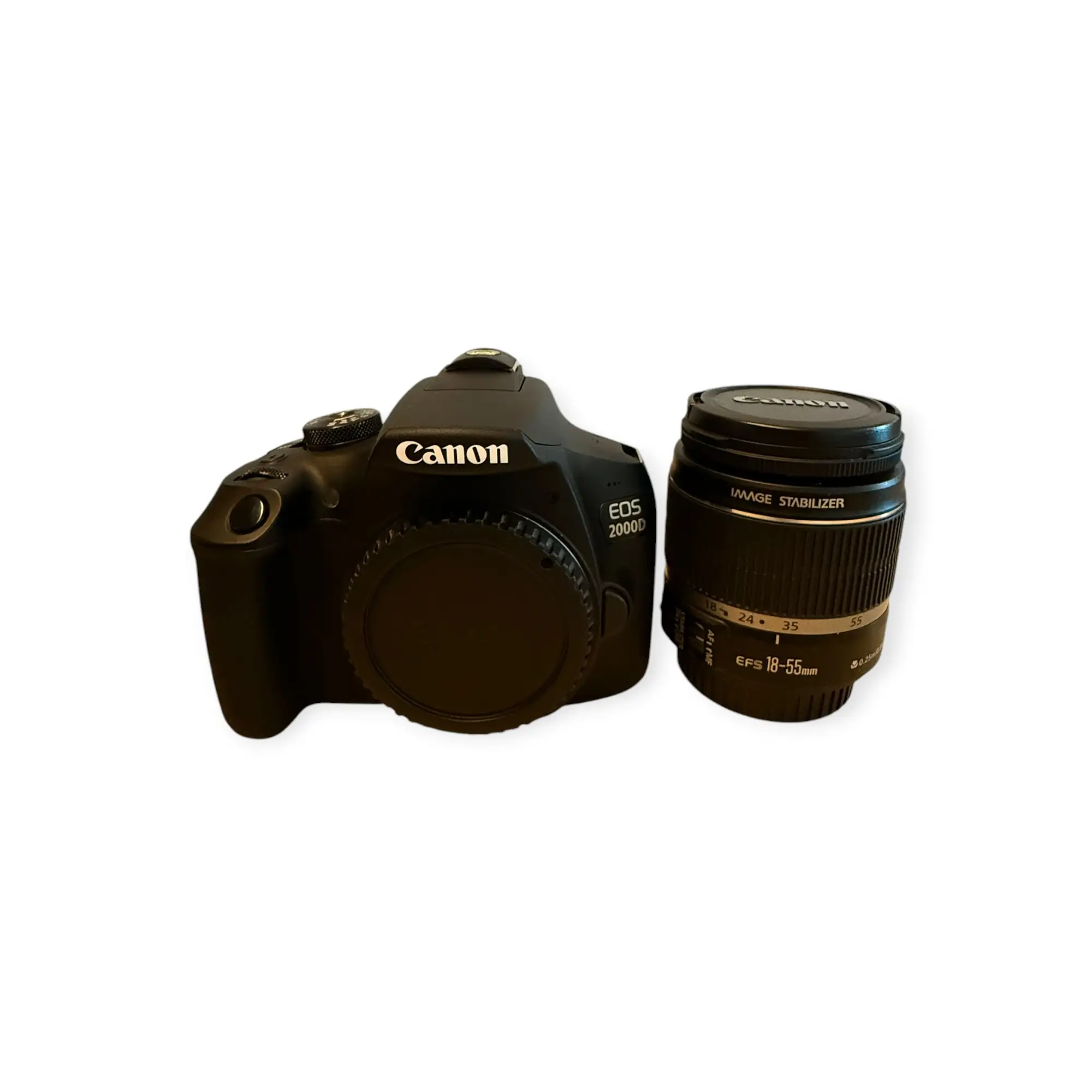 Canon EOS 2000D with EF-S 18-55mm IS Lens - 4,496 Shutter Count product photo