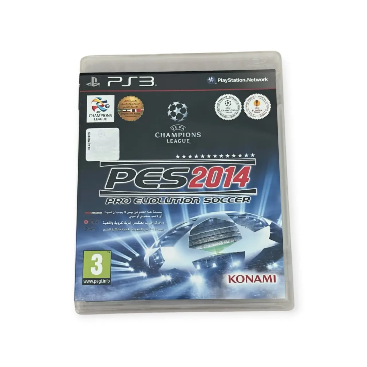 PES 2014: Pro Evolution Soccer – PS3 product photo