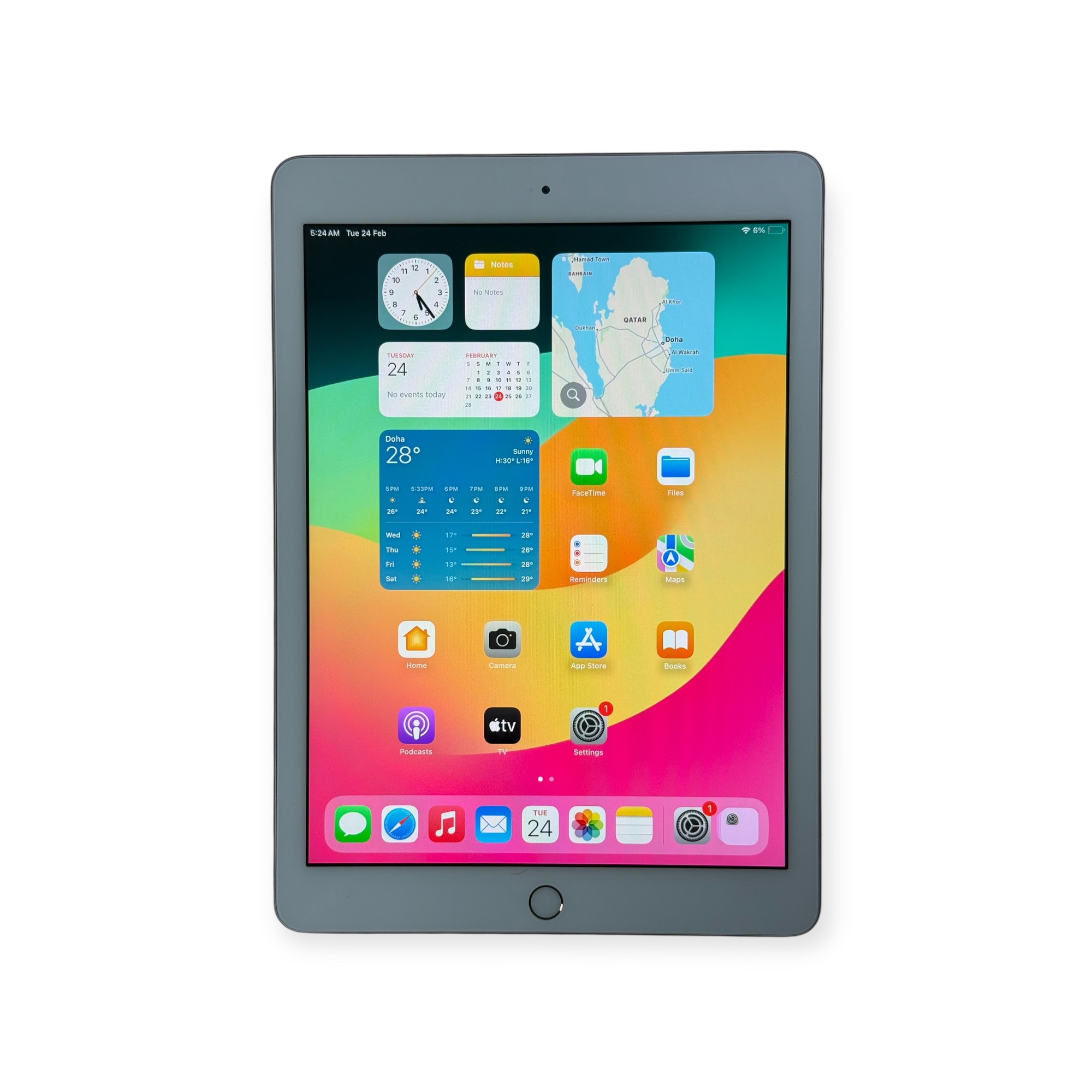 Apple iPad (6th Generation) Wi-Fi 128GB Gold product photo