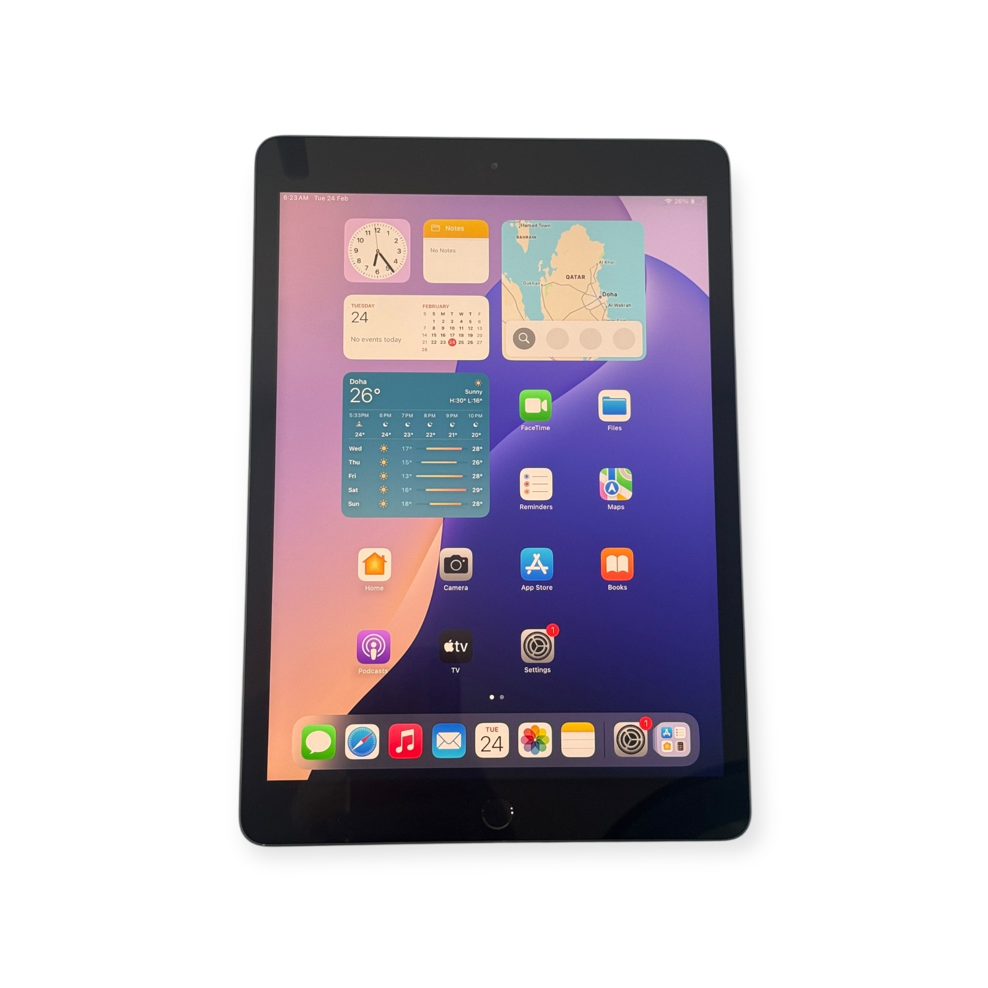 Apple iPad (7th generation) Wi-Fi, 128GB, Space Gray product photo